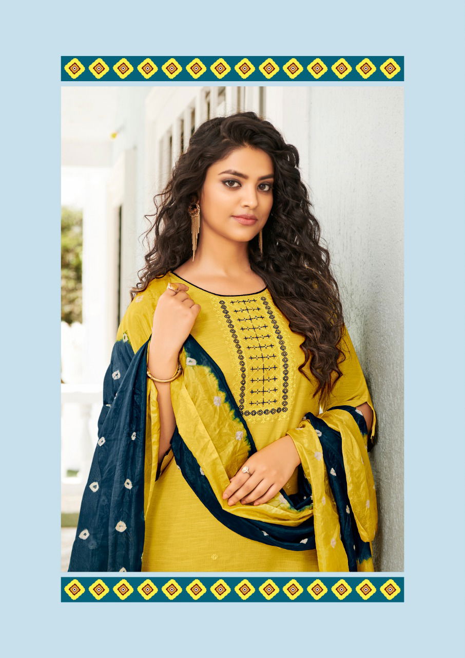 Baanvi Innayat Limca  Ethnic Wear  Heavy Cotton With Embroidery Kurti With Bottom Collection 